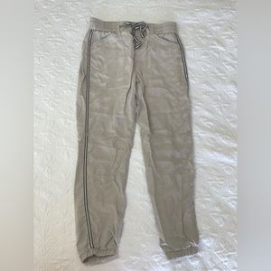 Banana Republic tan jogger.